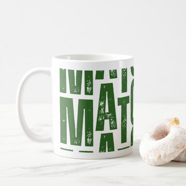 Taza De Café Regalo para amante del Mug, regalo para amante del (Con donut)