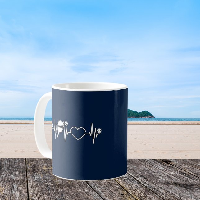 Taza De Café Regalo para amante del pickleball deportivo de pel (Subido por el creador)