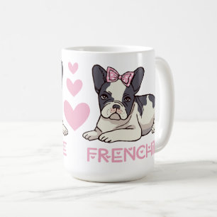 Taza De Café Regalo para amantes de cachorros de Bulldog Francé