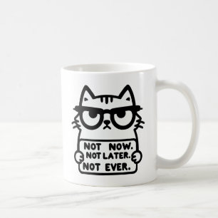 Taza De Café Regalo para amantes de los gatos