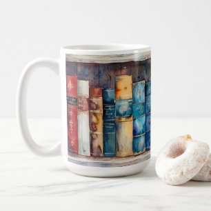 Taza De Café Regalo para amantes de los libros acogedores