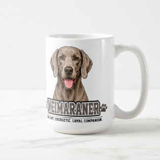 Taza De Café 🐾 Regalo para amantes de Weimaraner 🐾