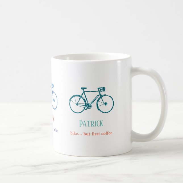 Taza De Café Regalo para ciclistas y ciclistas (Derecha)