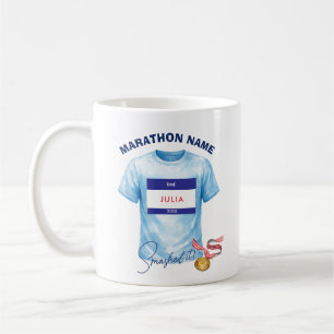Taza De Café Regalo para corredor que termina una maratón