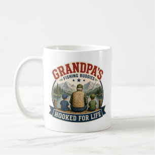Taza De Café Regalo para el abuelo pescador