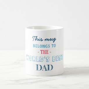 Taza De Café Regalo para el mejor padre