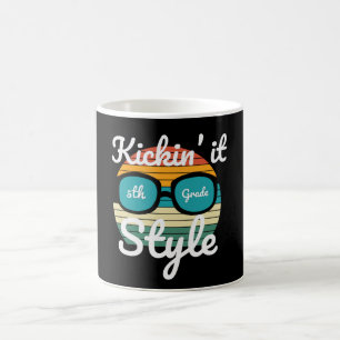 Taza De Café Regalo para estudiantes de 5º grado para el regres