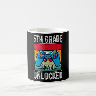 Taza De Café Regalo para estudiantes de quinto grado con videoj