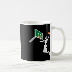 Taza De Café Regalo para fanático de jugador de deportes oscuro