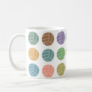 Taza De Café Regalo para fanático del deporte atlético de volei