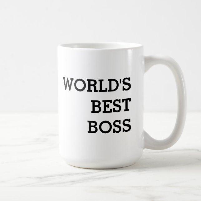 Taza De Café Regalo para jefe gerente Coffee Mug (Derecha)