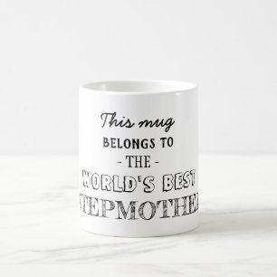 Taza De Café Regalo para la mejor madrastra