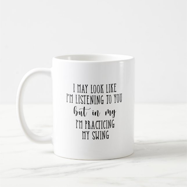 Taza De Café Regalo para los golfistas - Regalos de golf - Golf (Izquierda)