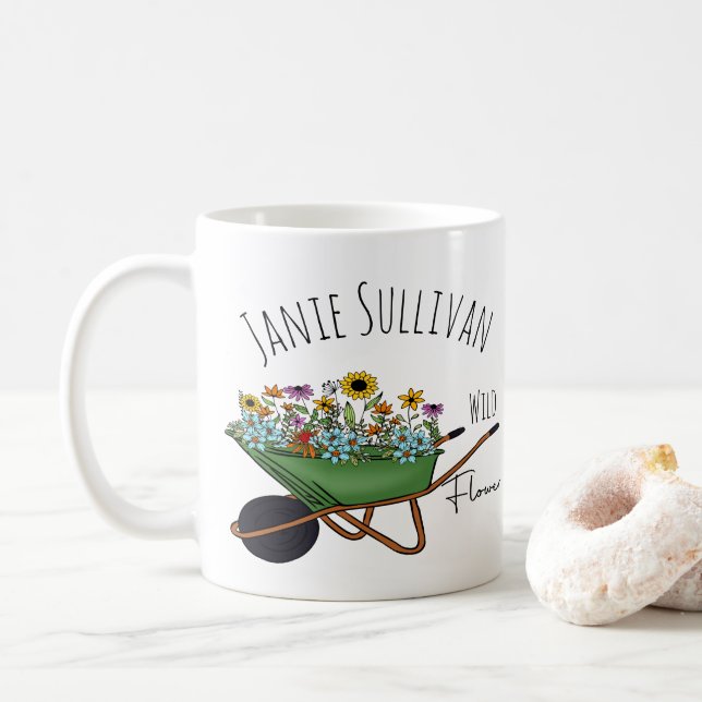 Taza De Café Regalo Para Los Jardines (Con donut)