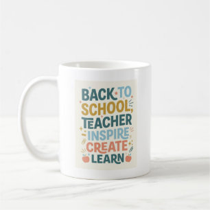 Taza De Café Regalo para maestros de vuelta a clases