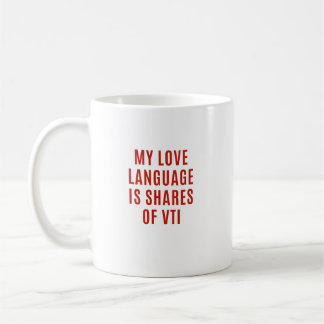 Taza De Café Regalo para operadores de bolsa - Acciones VTI