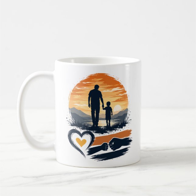 Taza De Café Regalo para Padre e Hijo (Izquierda)
