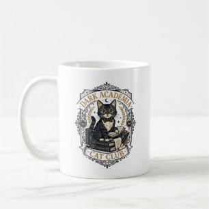 Taza De Café Regalo para papá gato de Dark Academia - Dark Acad