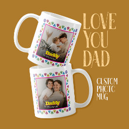 Taza De Café Regalo para papá - Personalizado foto Keepsake con