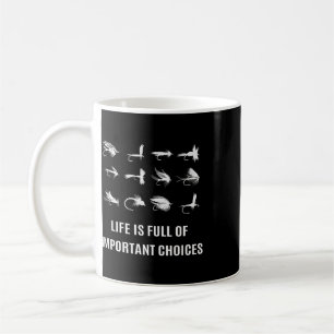 Taza De Café Regalo para pescador de mosca