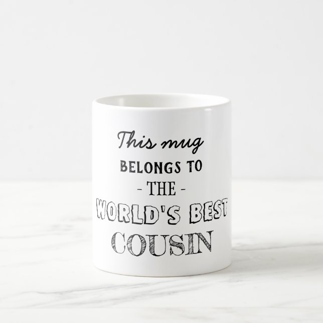 Taza De Café Regalo para prima (Centro)