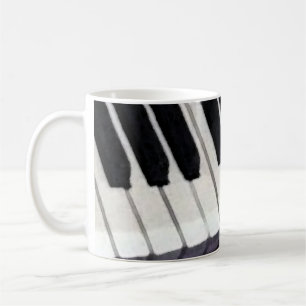Taza De Café Regalo para profesor de piano