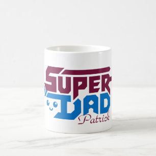 Taza De Café Regalo para Super Papá Gamer – Retro Adorable