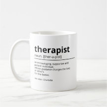 Regalo para terapeuta - Mug de definición terapéut