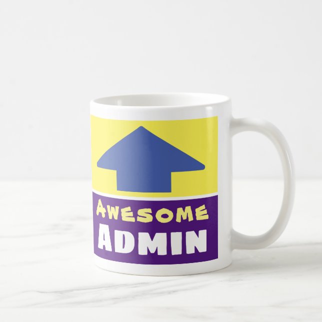 Taza De Café Regalo para un administrador (Derecha)