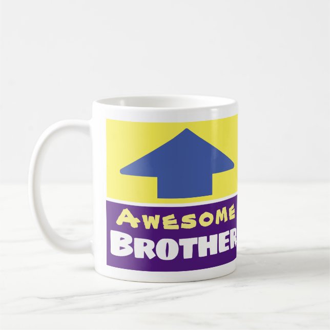 Taza De Café Regalo para un Hermano Maravilloso (Izquierda)