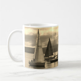 Taza De Café Regalo para un marinero. Yate