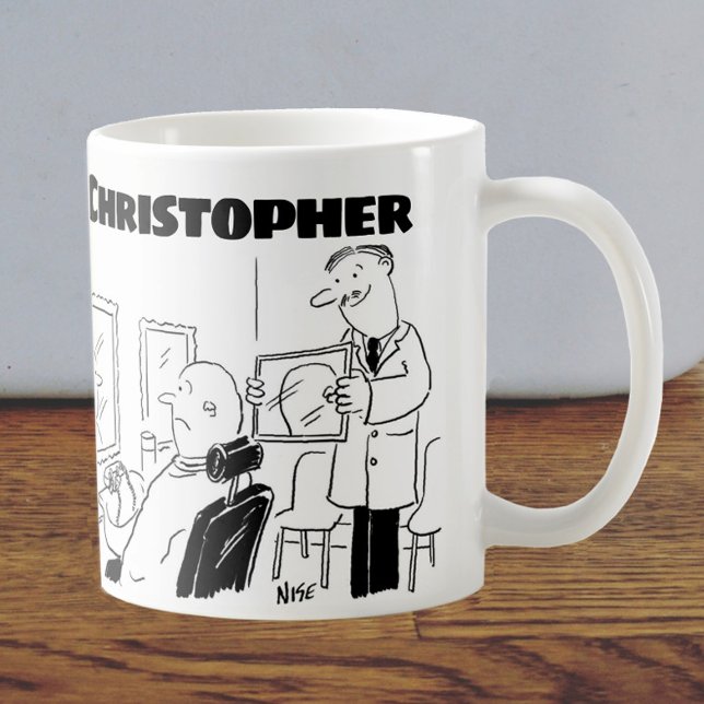 Taza De Café Regalo para un peluquero o peluquero con nombre ag (Subido por el creador)