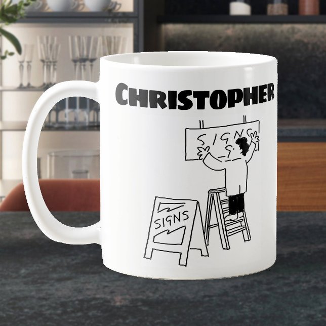 Taza De Café Regalo para un Signmaker. Cantautor (Subido por el creador)
