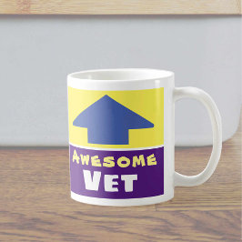 Taza De Café Regalo para un veterinario o cirujano veterinario