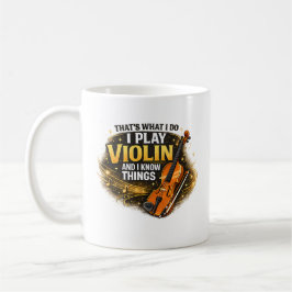 Taza De Café Regalo para violinista para músico