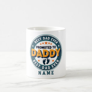 Taza De Café Regalo Personalizado con Nombre para Papá