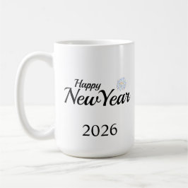 Taza De Café Regalo personalizado de Año Nuevo feliz
