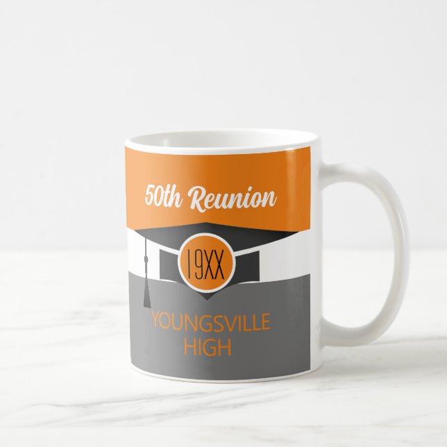 Taza De Café ¡Regalo! Personalizado de clase reunion mug (Derecha)