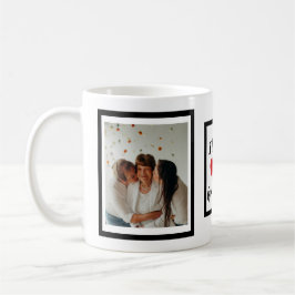 Taza De Café regalo personalizado de cumpleaños para fotos de l