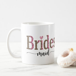 Taza De Café Regalo personalizado de estampado de leopardo para