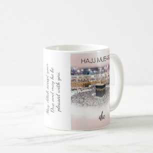 Taza De Café Regalo personalizado de Hajj Mubarak Coffe Mug Haj