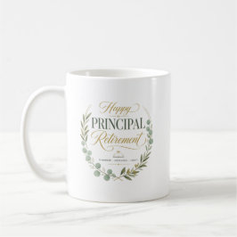Taza De Café Regalo Personalizado de Jubilación Feliz para Dire
