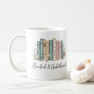 Taza De Café Regalo personalizado de lector "Reservado y sin mo