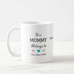 Taza De Café Regalo Personalizado de los nombres de los niños d