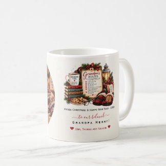 Taza De Café Regalo personalizado de Navidad y Año Nuevo para l