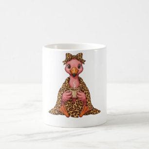 Taza De Café Regalo personalizado de vibrante otoño con flamenc
