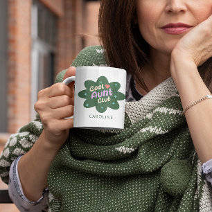 Taza De Café Regalo personalizado del club de la tía Guay para