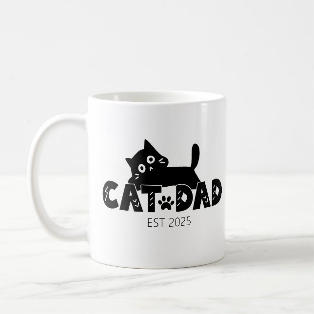 Taza De Café Regalo personalizado del día del padre para los am (Izquierda)