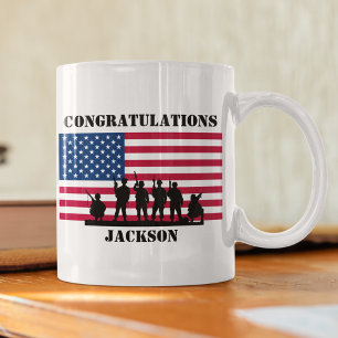Taza De Café Regalo Personalizado del Ejército Americano