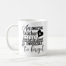 Taza De Café Regalo personalizado del profesor
